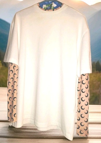 Marine Serre Langarm Damen Small T-Shirt - Bild 2 von 10