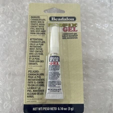 Beadalon BeadFix Gel 0.10oz(3g)JA-BEAD Adhesive Gel New