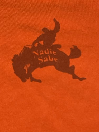 Bad Bunny Shirt Nadie Sabe Most Wanted Tour 2024 Rap Tee Sz Large Orange 22”x27” - Picture 4 of 6