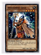 Amazoness Sage YS14-ENA06 Space-Time Showdown Power-Up Pack 1st Edition NM