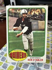 1976 Topps Football - Ken Stabler #415 Oakland Raiders