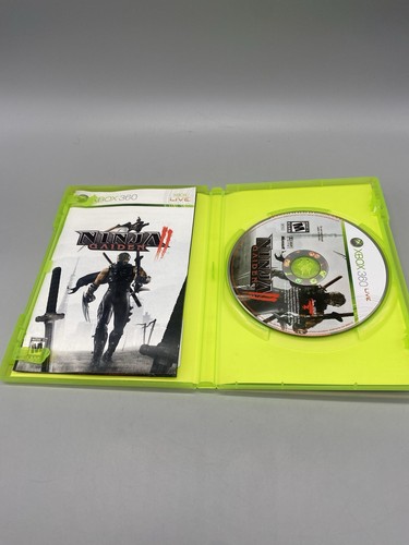 Ninja Gaiden 2 II (Xbox 360, 2008) CIB con disco testato manuale senza graffi - Foto 4 di 6