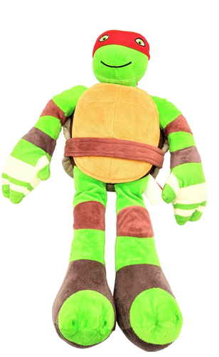 Teenage Mutant Ninja Turtles TMNT Raphael Plush Stuffed 25" Red Mask Large - Picture 3 of 7