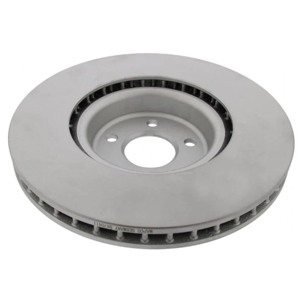 2x MAPCO Disques 349mm Ventilé Avant Convient pour Audi A4 A5 A8 Q5 Q7 VW T - Photo 4/4