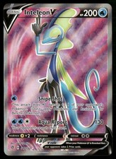 Inteleon V (Full Art) SWSH02: Rebel Clash 180/192 NM Pokemon TCG