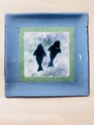 New ListingSquare Dolphin Plate Handmade
