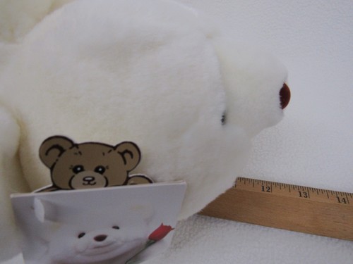 Vintage Gund Snuffles Creme SCHÖNER Stofftier Plüschbär - Bild 11 von 12