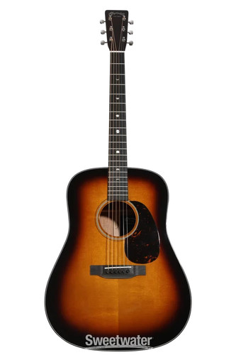 Martin D-18 Molly Tuttle Signature Acoustic Guitar - Vintage Sunburst with Hards