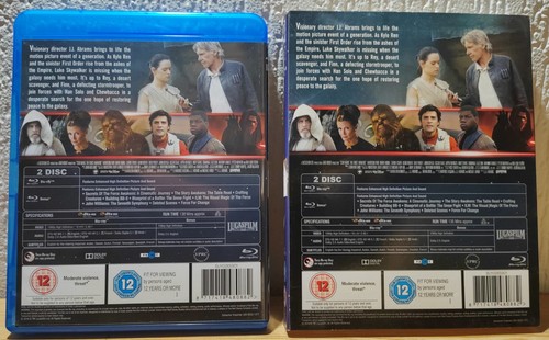 Star Wars Episode 7 - The Force Awakens, Blu-ray, 2016, 2 disc  - Picture 4 of 5