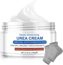 Ultra-Hydrating Urea Cream (Urea Conc. 40.67%), Foot Cream for Dry Cracked Heels