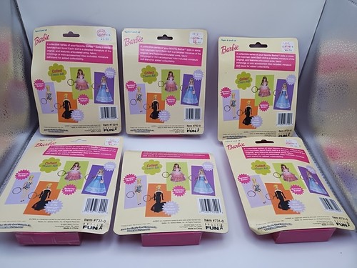 Vintage MATTEL Spotlight BARBIE KEYCHAIN-ENTIRE LOT PLUS 2 EXTRA AS SEEN IN PICS - Picture 2 of 13