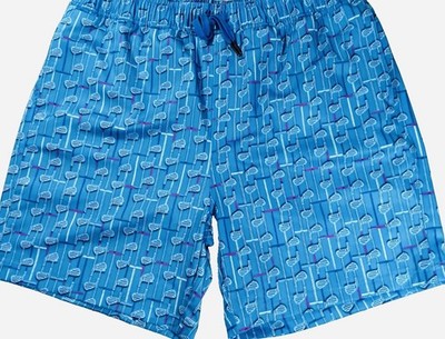 ROBERT GRAHAM:65% OFF QUICK DRY GOLF CLUB SWIM BOXER BOARD SHORTS M MSRP $79 NWT