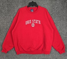 Vintage Ohio State Buckeyes Crewneck Sweatshirt Mens XL Embroidered OSU Football