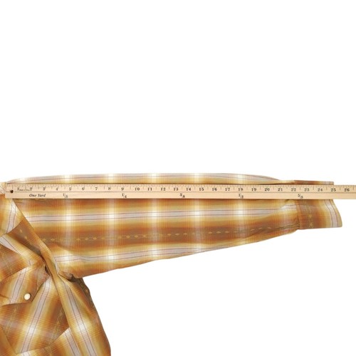 Lucky Brand Dungarees Gene Montesano Western Shirt Mens L Pearl Snap Long Sleeve - Picture 7 of 20