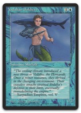 Vodalian Soldiers (Van Camp) (LP) Fallen Empires FEM Magic MTG