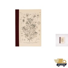 Elegant A6 Hobonichi Grid Notebook by Tomitaro Makino - 0.1 inch Grid, 4 Colors