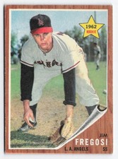 1962 Jim Fregosi Rookie Card Topps #209 Los Angeles Angels EX