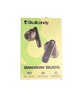 Skullcandy S2TAW-R740 Smokin Bud In-Ear Wireless Black Earbuds New DamagedBox