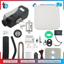 For Truck Boat Car Air Diesel Parking Fuel Heater 12v 5kw Lcd Switch 10l Tank