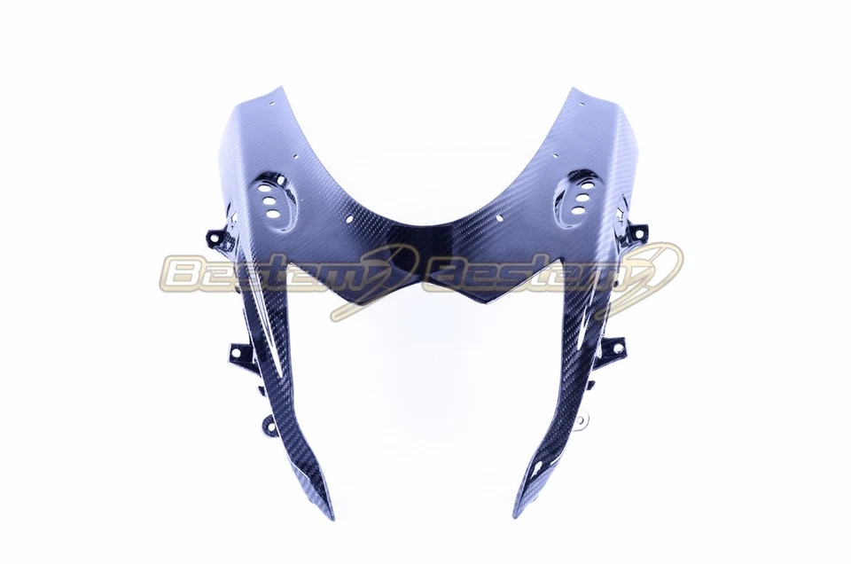 Cubierta de cabeza de carenado de nariz delantera de fibra de carbono para 11-25 Suzuki GSX-R 600 750 GSXR Foto 2 de 4