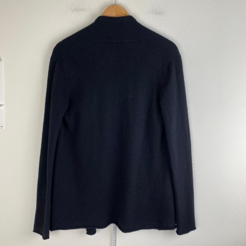 TSE Cashmere Open Cardigan Size S Black Sweater Quiet Luxury Old Money Staple - Picture 7 of 10