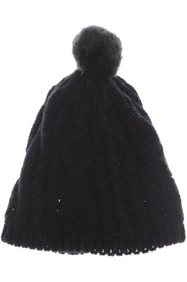 Codello Hut/Mütze Damen Kopfbedeckung Mütze Gr. ONESIZE Schwarz #7411aa3