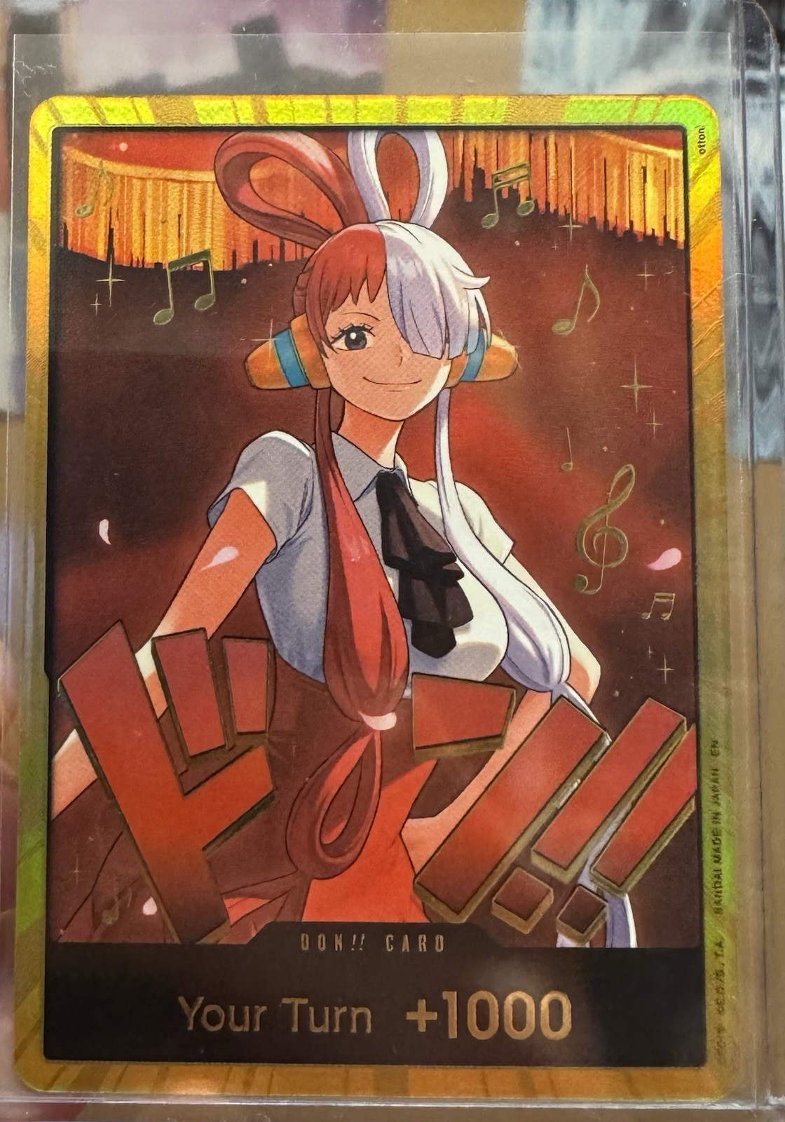 ONE PIECE Card Game Uta Gold Don Extra Booster Heroines edition EB03 English