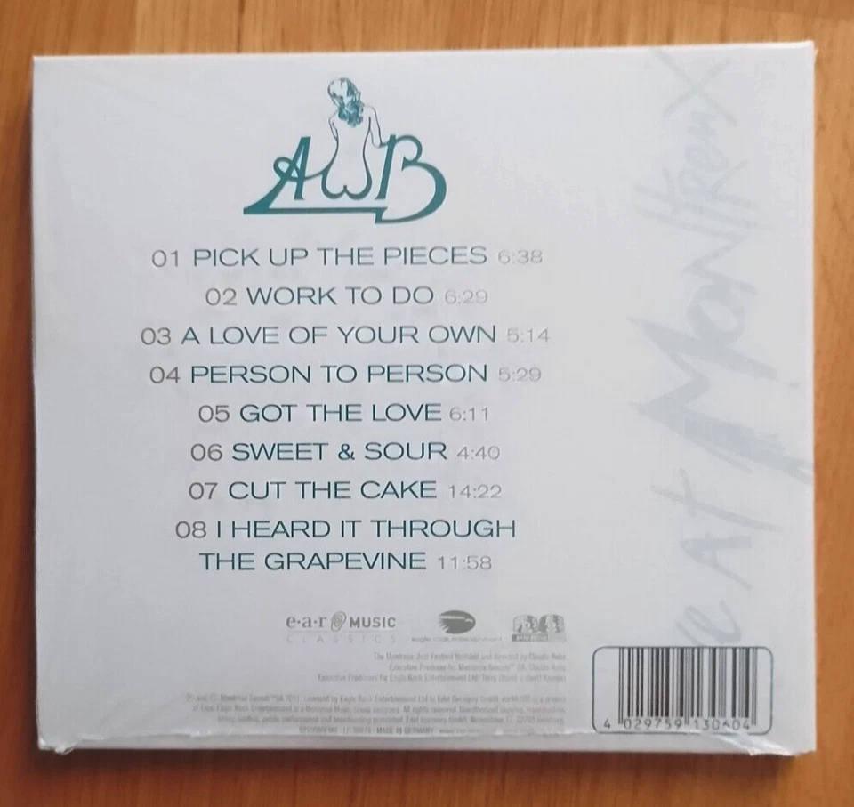 Average White Band - Live At Montreux 1977 (CD Album) - Bild 2 von 4