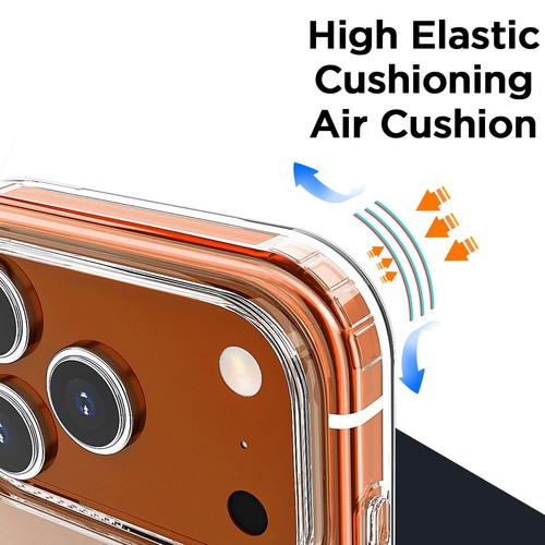 For iPhone 17 16 15 Pro Max Air Case Slim Clear Shockproof Protective Back Cover - Picture 8 of 35