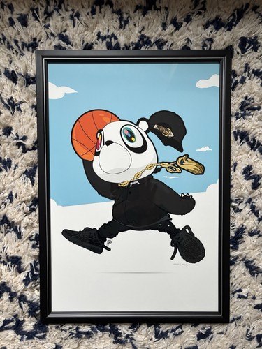 KANYE WEST GRADUATION BEAR YEEZY ART FRAMED SERIAL NUMBERED /30 RARE YZY YE! PB! - Picture 5 of 5