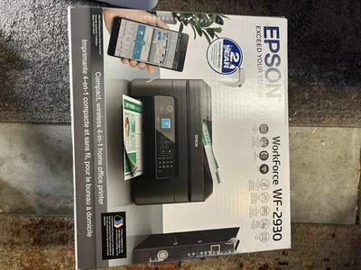 #ad Epson WorkForce WF 2950 Color Inkjet All In One Printer C11CK62201 $150.00