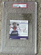 Dabo Swinney signed business card RARE Full Signature Clemson PSA/DNA auto