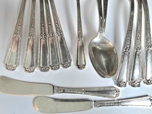 vtg 925 Sterling 13 Misc Pc Forks Spoons B&B / Towle LOUIS XIV / Free Ship USA - Picture 7 of 12
