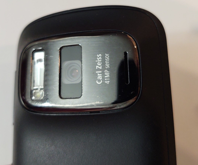 Nokia 808 Pureview Smart phone Cell phone - COMPLETE - Black, with
