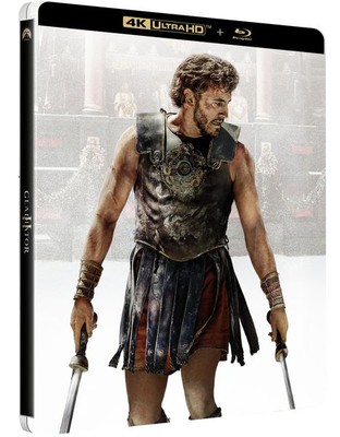 BLU-RAY - Gladiator II [4K Ultra HD Blu-Ray Bonus-Edition boitier SteelBook] - P