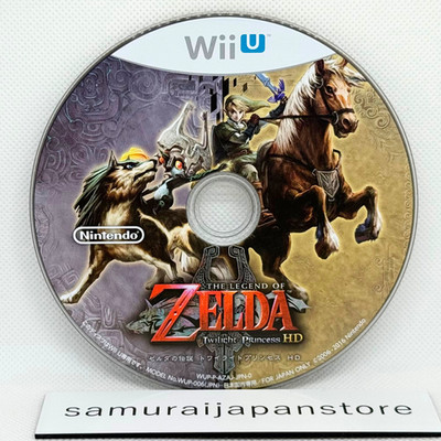 The Legend of Zelda: Twilight Princess HD Nintendo Wii U Nur Disc Region Lock