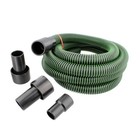 DCT | Vacuum Hose 1.25” Inch x 10’ Ft – Dust Collection Fittings Vacuum Reducer