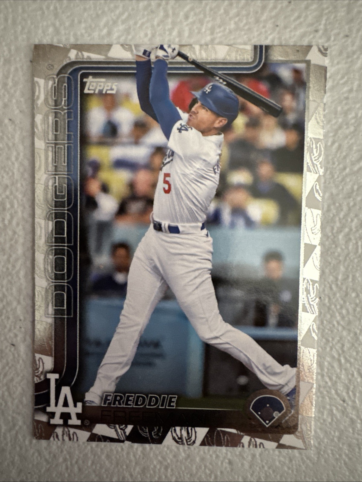 2025 Topps Series 1 - #239 Freddie Freeman Spring Training Foil