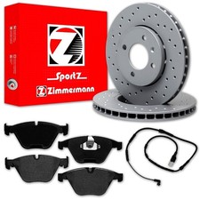 Zimmermann SPORT BREMSSCHEIBEN 330mm + BELÄGE VORNE passend für BMW Z4 E89