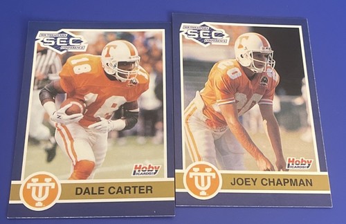 1991 HOBY STARS OF THE SEC/FOOTBALL/COMPLETE SET/TENNESSEE BLUE BORDER/RARE VOLS - Picture 12 of 18