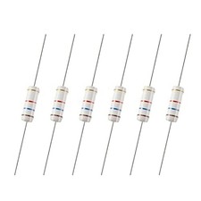 Jutagoss 75pcs 1.2KΩ 1W 5% Metal Oxide Film Resistors for DIY Projects