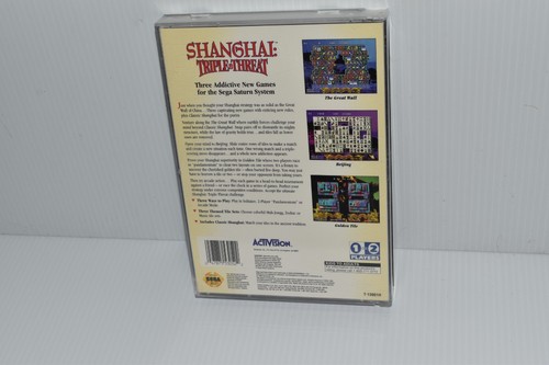 SHANGHAI: TRIPLE THREAT Sega Saturn CIB Complete W/ CASE- Working (CPQ19) - Picture 3 of 3