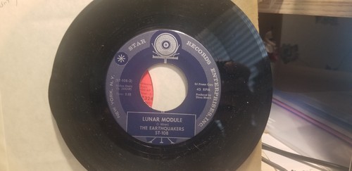 Earthquakers - Lunar Module / Rocking the Cradle of the Lord 45 + Promo papers - Picture 3 of 4