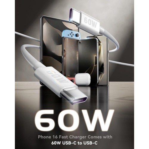 HEYMIX Phone 16 Fast Charger - 2Pack 30W Pad Charger, USB C Charger with Type C - 第 4/9 張圖片