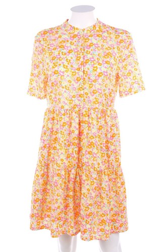 ONLY Kleid Blumen Print S orange - Bild 1 von 5