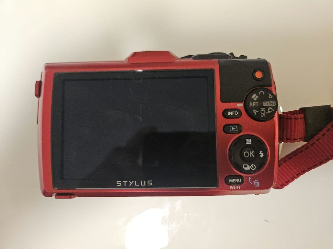 OLYMPUS STYLUS TG-3 Tough Waterproof Digital Camera Red with