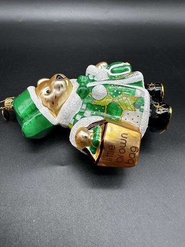 2024 CHRISTOPHER RADKO MUFFY VANDER BEAR BLOOMINDALE'S 3013777 ORNAMENTO 5,5" - Foto 6 di 9
