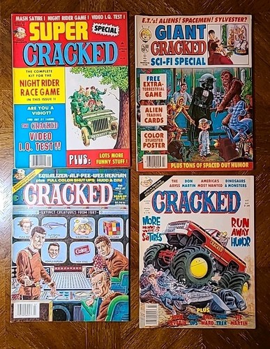 Vintage RISSIGES Magazin 4 Stück. MAD's entfernter Cousin. Classic Silliness - Bild 1 von 3