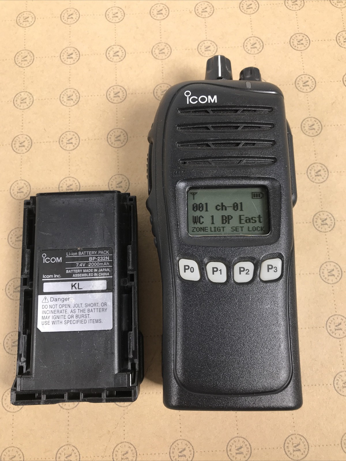 ICOM IC-F4061S 400-470 MHz UHF Portable Handheld Transceiver Walkie Talkie. Available Now for $98.55