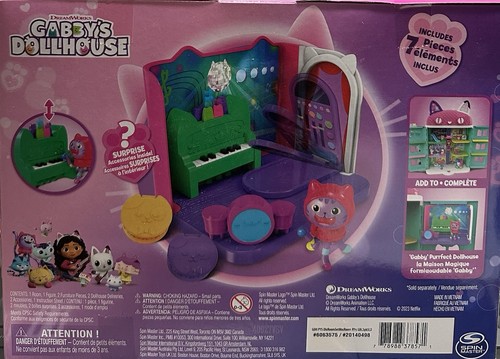 Gabby's Dollhouse Daniel James Catnip's Groovy Music Room Play Set - Foto 4 di 4